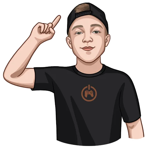 ☝️ Стикер «CKS TEAM» для Telegram