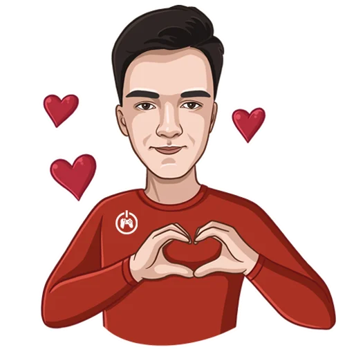 ❤️ Стикер «CKS TEAM» для Telegram