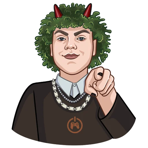 😈 Стикер «CKS TEAM» для Telegram