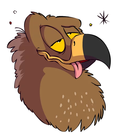 😌 Стикер «Clanga (Spotted Eagle)» для Telegram