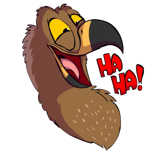 😄 Стикер «Clanga (Spotted Eagle)» для Telegram