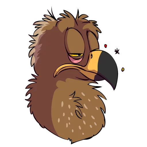 😞 Стикер «Clanga (Spotted Eagle)» для Telegram