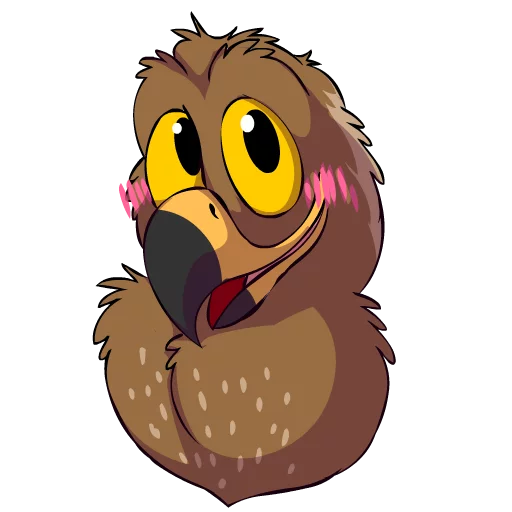 ☺️ Стикер «Clanga (Spotted Eagle)» для Telegram