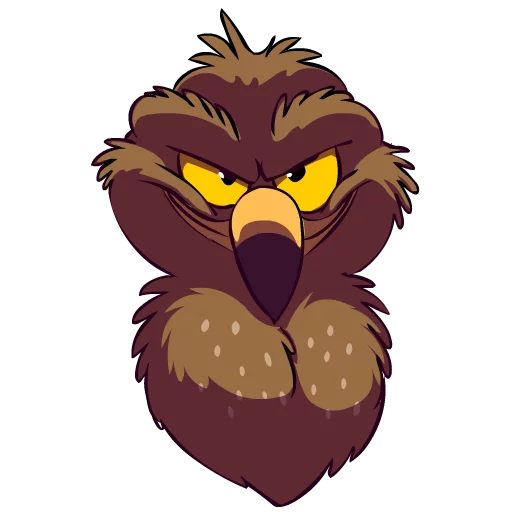 😏 Стикер «Clanga (Spotted Eagle)» для Telegram
