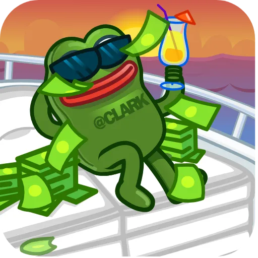 🍹 Стикер «Clark and Later» для Telegram