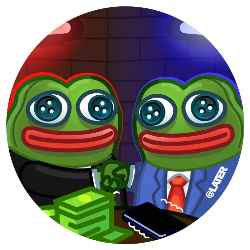 🤝 Стикер «Clark and Later» для Telegram
