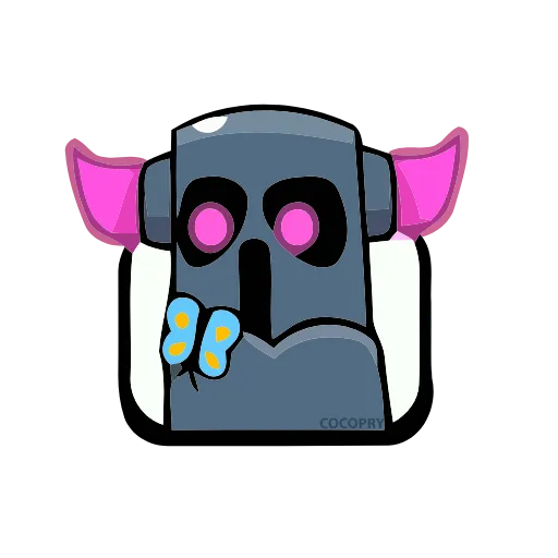 🦋 Стикер «Clash royale» для Telegram