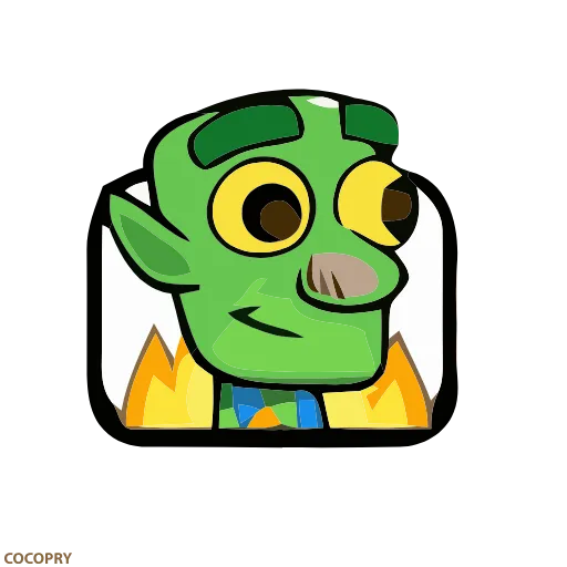 😕 Стикер «Clash royale» для Telegram