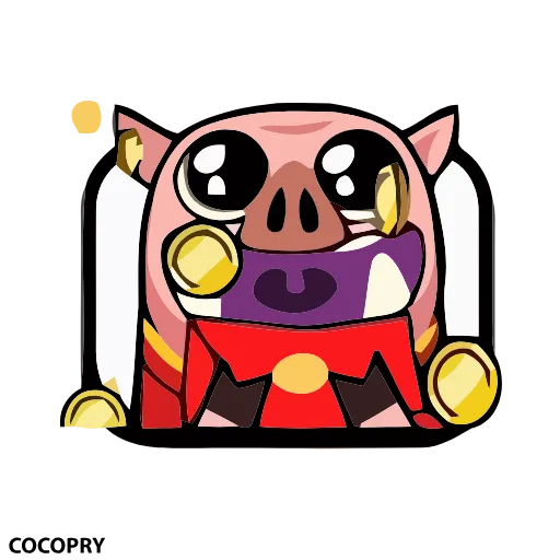 🤑 Стикер «Clash royale» для Telegram