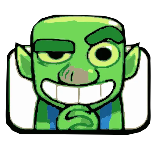 😈 Стикер «Clash royale» для Telegram