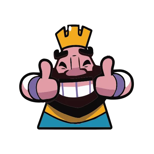 👍 Стикер «Clash royale» для Telegram