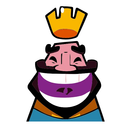 😂 Стикер «Clash royale» для Telegram