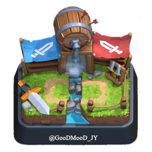 🚩 Стикер «Clash_Royale_» для Telegram