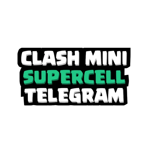 ⏺ Стикер «ClashMiniStickers» для Telegram
