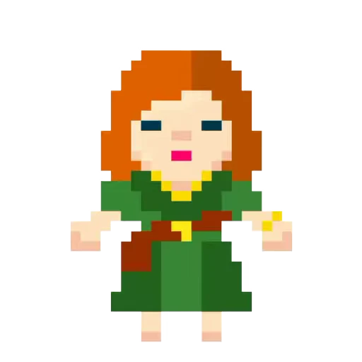 😵 Стикер «Clash pixels» для Telegram