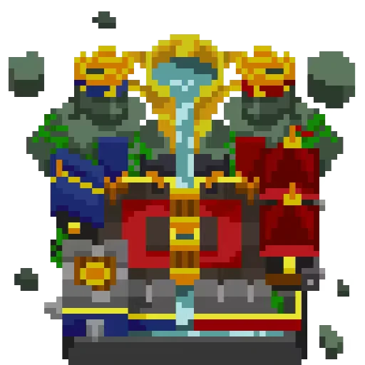 🌠 Стикер «Clash pixels» для Telegram