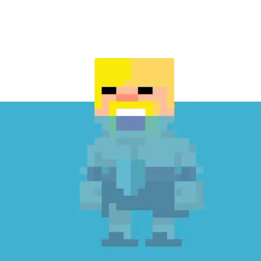 🤯 Стикер «Clash pixels» для Telegram