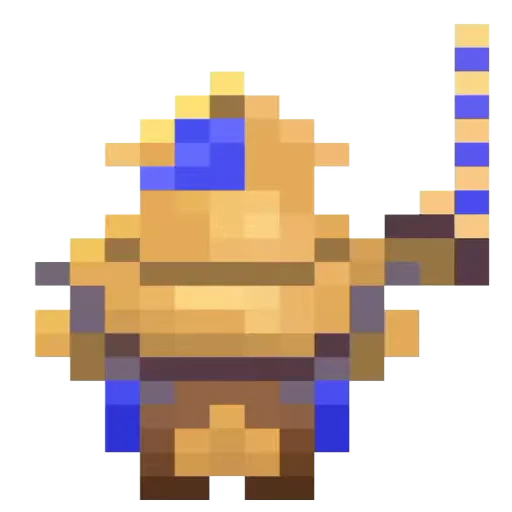 👑 Стикер «Clash pixels» для Telegram