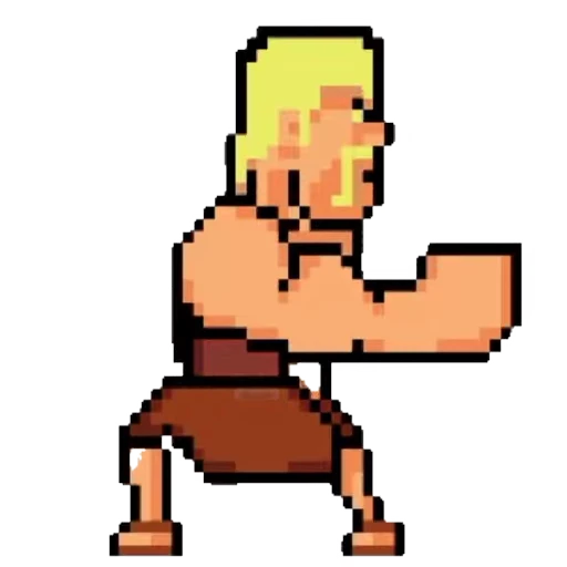 👊 Стикер «Clash pixels» для Telegram
