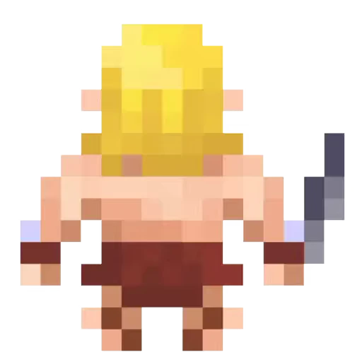 👾 Стикер «Clash pixels» для Telegram