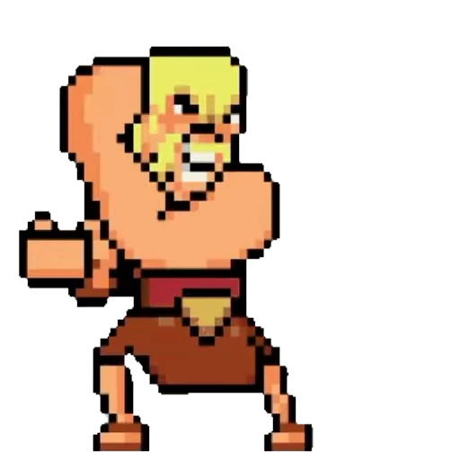 🤜 Стикер «Clash pixels» для Telegram