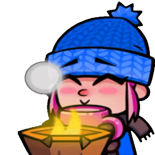 ☕️ Стикер «Clash Royale emotes 2» для Telegram