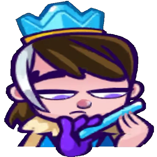 🤨 Стикер «Clash Royale emotes 2» для Telegram