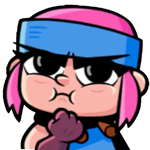 🥺 Стикер «Clash Royale emotes 2» для Telegram