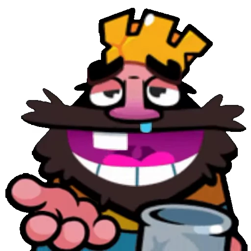 🥴 Стикер «Clash Royale emotes 2» для Telegram