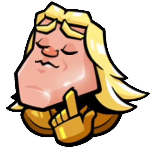 🤫 Стикер «Clash Royale emotes 2» для Telegram
