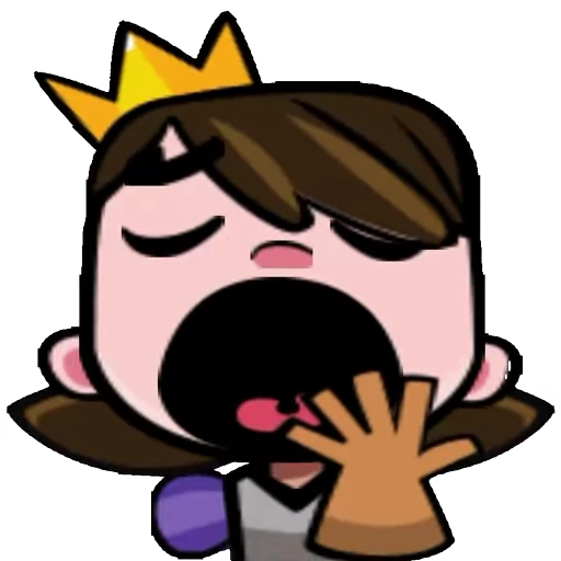 🥱 Стикер «Clash Royale emotes 2» для Telegram