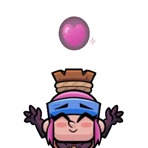 🥰 Стикер «Clash Royale emotes 2» для Telegram