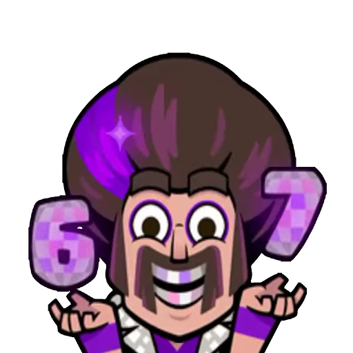 6️⃣ Стикер «Clash Royale emotes 2» для Telegram