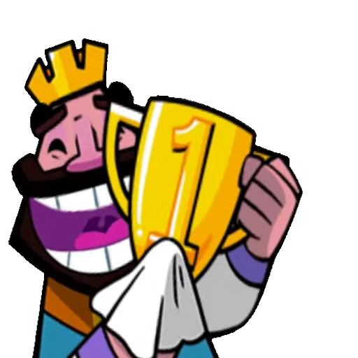 🏆 Стикер «Clash Royale emotes 2» для Telegram