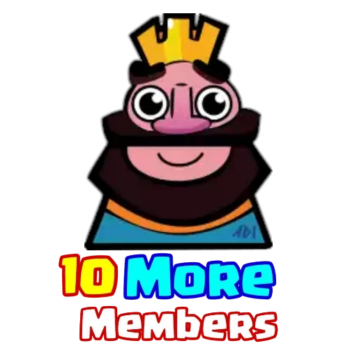 Стикерпак Clash Royale Game для Telegram