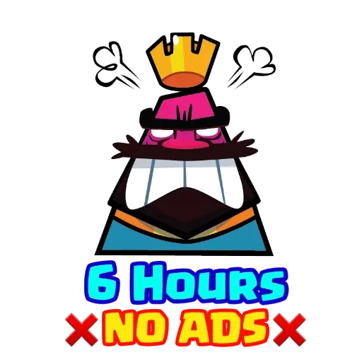 😥 Стикер «Clash Royale Game» для Telegram