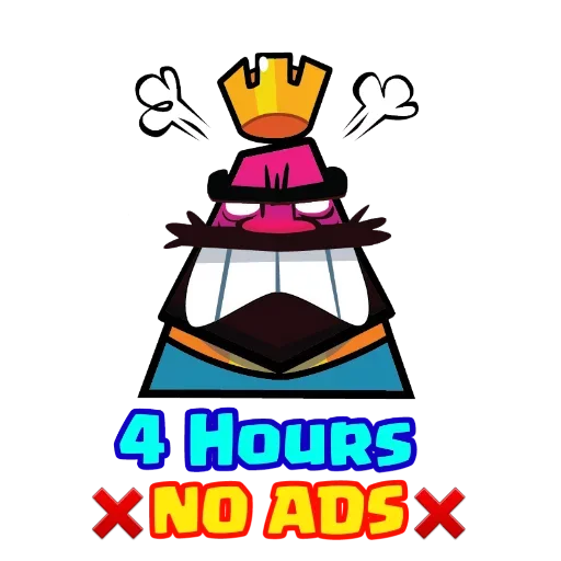 😨 Стикер «Clash Royale Game» для Telegram