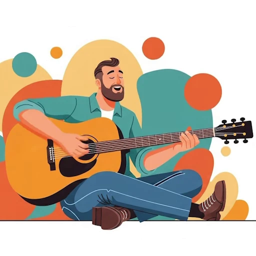 🎸 Стикер «Classical music» для Telegram