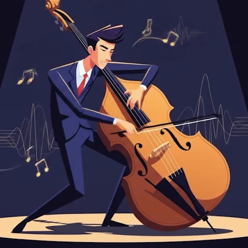 🎻 Стикер «Classical music» для Telegram