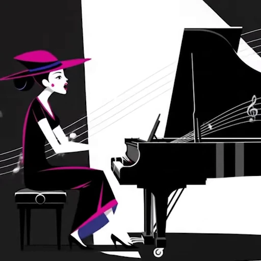 🎹 Стикер «Classical music» для Telegram