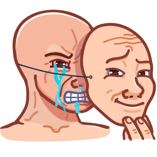 🥲 Стикер «Classic Memes» для Telegram