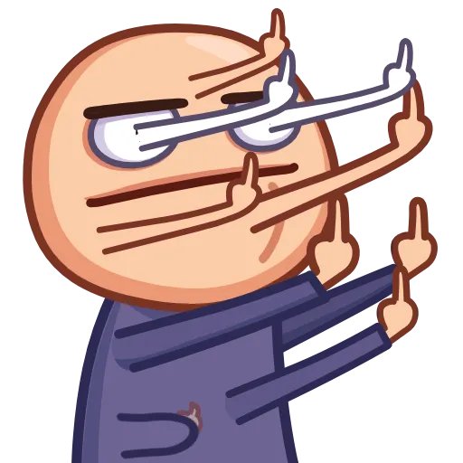 🖕 Стикер «Classic Memes» для Telegram