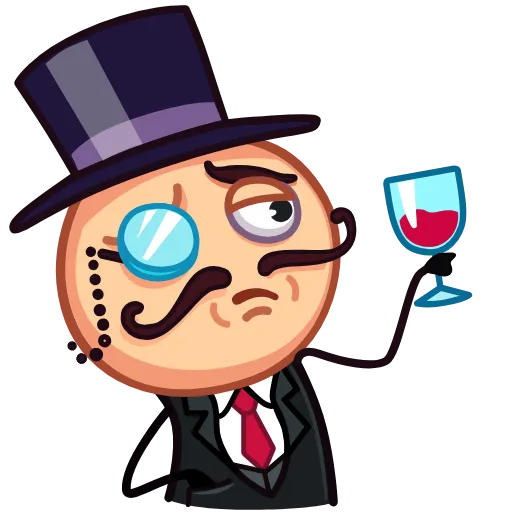🍷 Стикер «Classic Memes» для Telegram