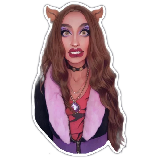 😳 Стикер «CLAWDEEN WOLF» для Telegram