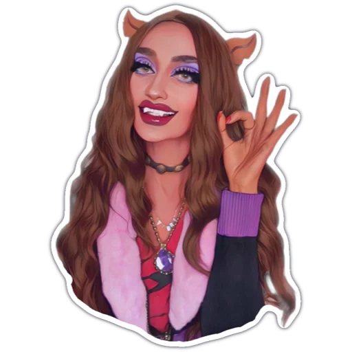 😉 Стикер «CLAWDEEN WOLF» для Telegram