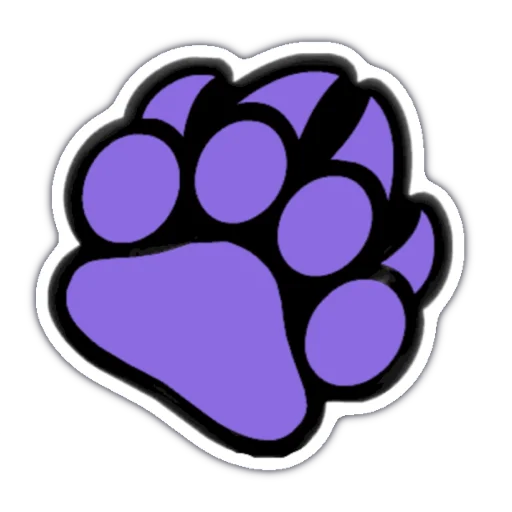 🐾 Стикер «CLAWDEEN WOLF» для Telegram