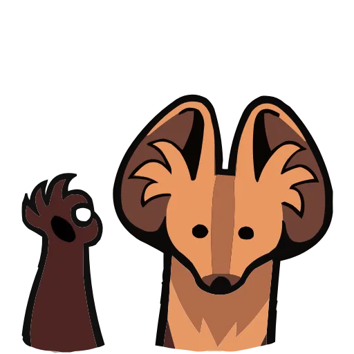 Стикер 30 Коготок HD