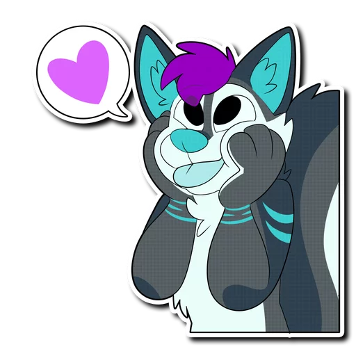 💜 Стикер «Clay» для Telegram