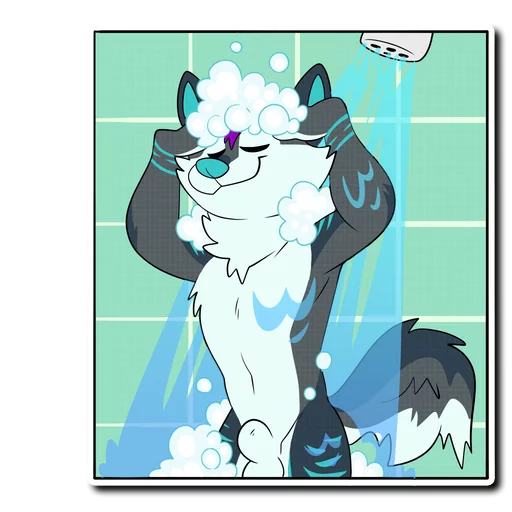 🚿 Стикер «Clay» для Telegram