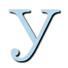 🩵 Эмодзи «Голубые буквы с тенью, русские и английские» для Telegram
